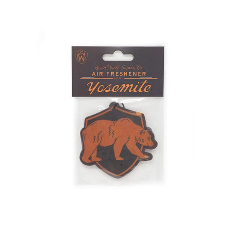 Yosemite National Park Air Freshener Good & Well Supply Co.  Vehicle Air Fresheners