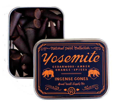 Yosemite National Park Incense Good & Well Supply Co.  Incense