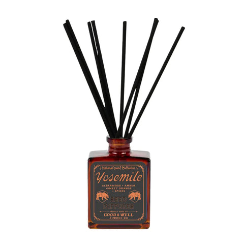 Yosemite National Park Reed Diffuser Good & Well Supply Co. 