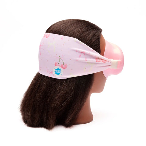 Youth Cherry Charms Swim Mask – Anti-Fog, Shatter Resistant Lenses – Splash Place | Assembled in USA Splash Place  Youth Swim Mask