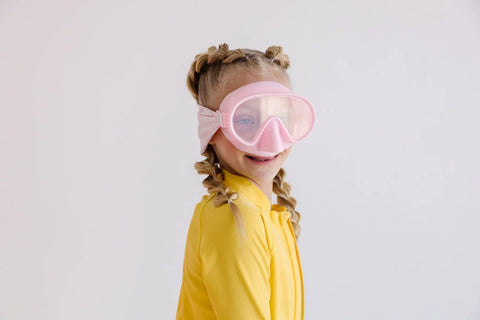 Youth Cherry Charms Swim Mask – Anti-Fog, Shatter Resistant Lenses – Splash Place | Assembled in USA Splash Place  Youth Swim Mask