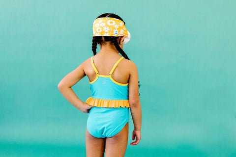 Youth Daisy Love Print Swim Mask – Anti-Fog Clear Lenses – Sensory Friendly Design | Assembled in USA Splash Place  Youth Swim Mask