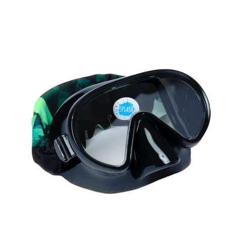 Youth Green Fusion Swim Mask Goggles – Anti-Fog, Shatter-Resistant Lenses | Assembled In USA Splash Place  Youth Swim Mask