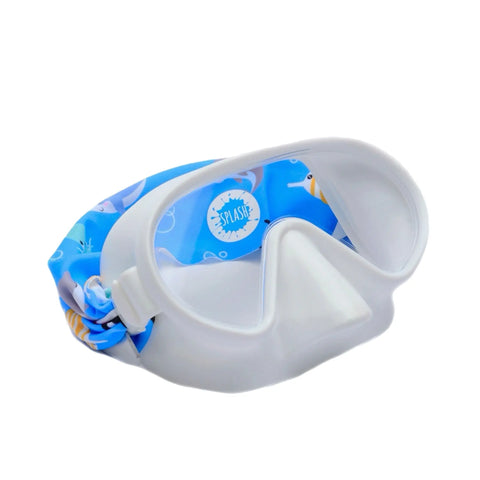 Youth Ocean Friends Animal Swim Mask with Anti-Fog Clear Lenses – Ages 4-8 | Assembled in USA Splash Place  Youth Swim Mask