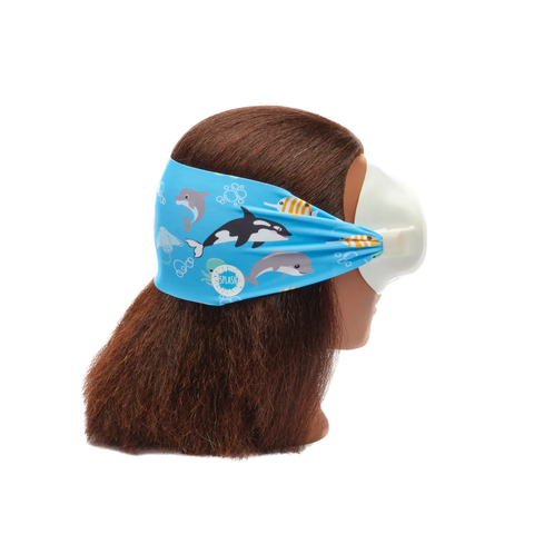Youth Ocean Friends Animal Swim Mask with Anti-Fog Clear Lenses – Ages 4-8 | Assembled in USA Splash Place  Youth Swim Mask