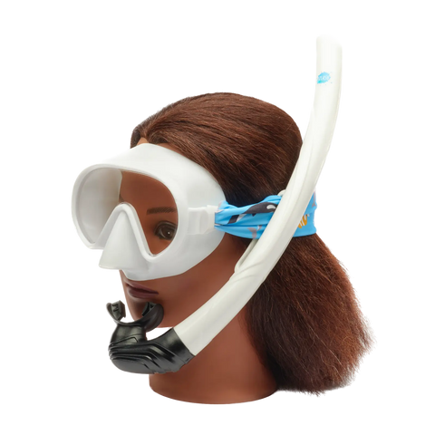 Youth Ocean Friends Animal Swim Mask with Anti-Fog Clear Lenses – Ages 4-8 | Assembled in USA Splash Place  Youth Swim Mask