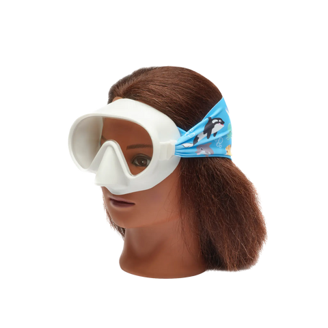Youth Ocean Friends Animal Swim Mask with Anti-Fog Clear Lenses – Ages 4-8 | Assembled in USA Splash Place  Youth Swim Mask