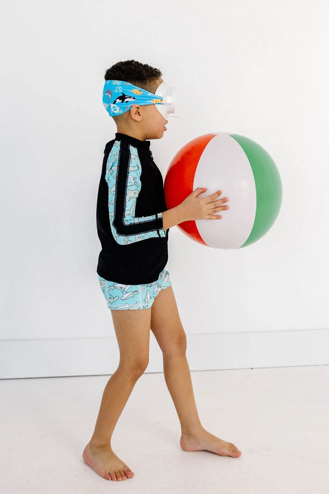 Youth Ocean Friends Animal Swim Mask with Anti-Fog Clear Lenses – Ages 4-8 | Assembled in USA Splash Place  Youth Swim Mask