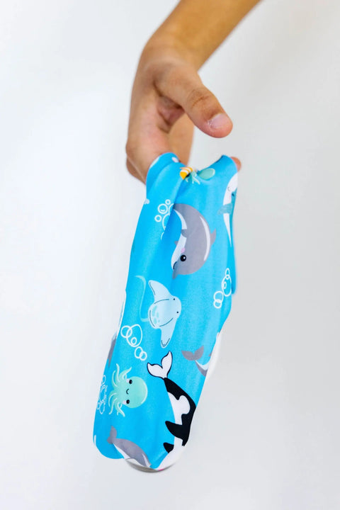 Youth Ocean Friends Animal Swim Mask with Anti-Fog Clear Lenses – Ages 4-8 | Assembled in USA Splash Place  Youth Swim Mask