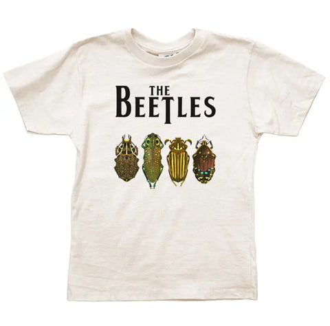 Youth Organic Cotton Beetles Graphic Tee – Eco-Friendly Shirt | Made in USA Spiritex | Sustainable Apparel  Graphic Youth Tees