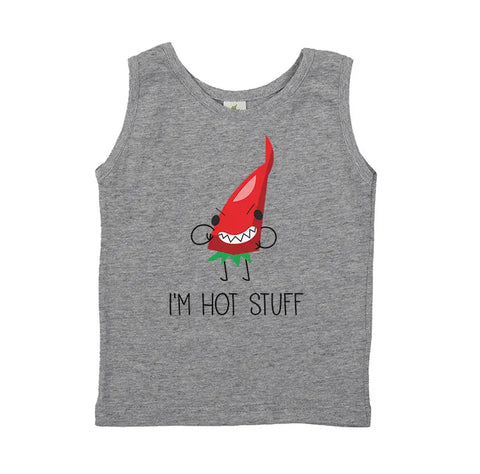 Youth Organic Cotton Graphic Jersey Tank Top – Food Pun Design | Made in USA Spiritex | Sustainable Apparel  Graphic Youth Tees