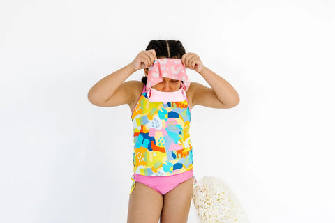 Youth Over The Rainbow Swim Mask – Anti-Fog Clear Lenses – Patented Design | Splash Place | Assembled in USA Splash Place  Youth Swim Mask