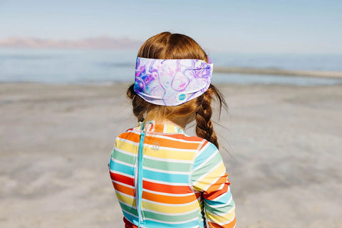 Youth Pastel Swirl Swim Mask – Patented Anti-Fog Goggles for Kids Ages 4-8 | Assembled in USA Splash Place  Youth Swim Mask