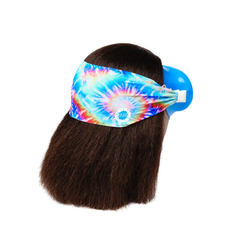 Youth Tie Dye Swim Mask – Anti-Fog Clear Lenses – Patented Design | Splash Place | Assembled in USA Splash Place  Youth Swim Mask