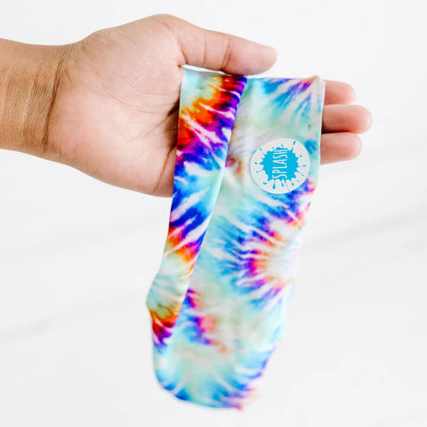 Youth Tie Dye Swim Mask – Anti-Fog Clear Lenses – Patented Design | Splash Place | Assembled in USA Splash Place  Youth Swim Mask