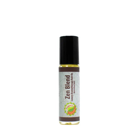 Zen Blend Aromatherapy Roll-On 10ml – Organic Essential Oil Relief | Made in USA Taspen's Organics  Aromatherapy (8)