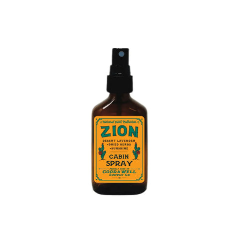 Zion Cabin Spray Good & Well Supply Co.  Cabin Spray