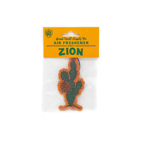 Zion National Park Air Freshener Good & Well Supply Co.  Vehicle Air Fresheners