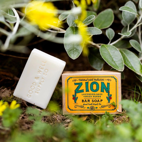 Zion National Park Bar Soap Good & Well Supply Co.  Bar Soap