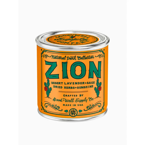 Zion National Park Candle Good & Well Supply Co.  Candles