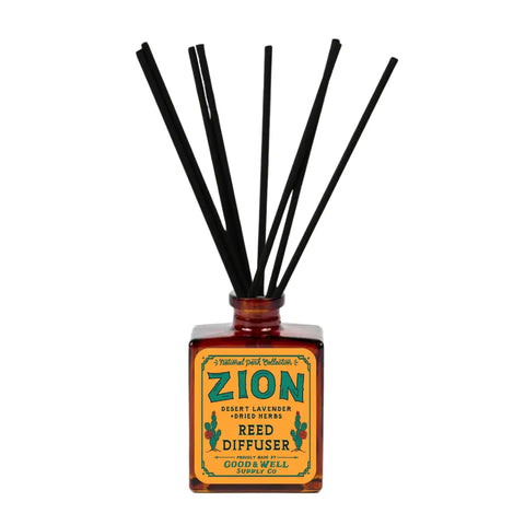 Zion National Park Reed Diffuser Good & Well Supply Co. 