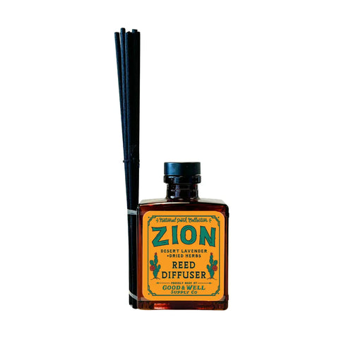 Zion National Park Reed Diffuser Good & Well Supply Co. 