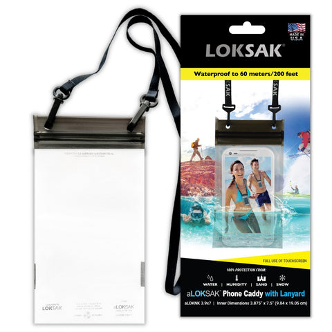 Aloksak Waterproof Electronics Bag 3.9 x 7.5 Inch – Phone Caddy With Lanyard | Made in USA LOKSAK  Purchase