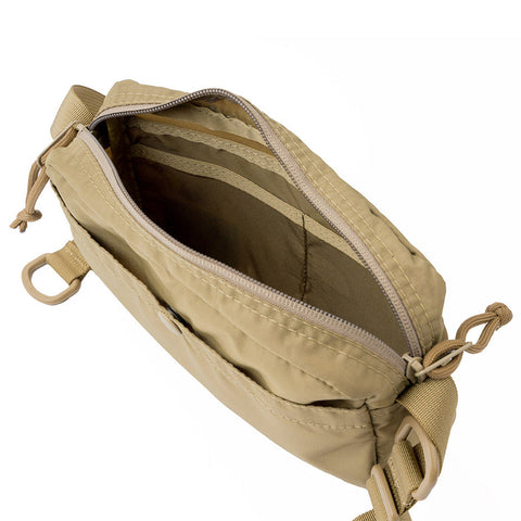 Compact AW Shoulder Bag S – Water-Resistant Packcloth Nylon | Made in USA MIS  Shoulder Bag