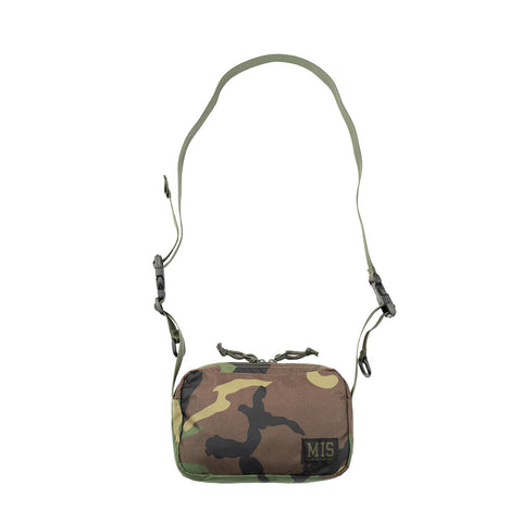 Woodland Camo Shoulder Bag Small – Durable Water-Resistant Packcloth | Made in USA MIS  Shoulder Bag
