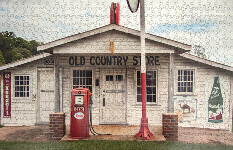 Country Store, Wooden Puzzle, 557 Pcs Perplexing Puzzles  Jigsaw Puzzles