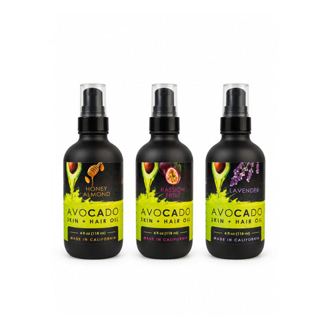 Bella Vado Avocado Skin and Hair Oil 4oz – Natural Nourishing Body Oil | Made in USA Bella Vado  Body Oil