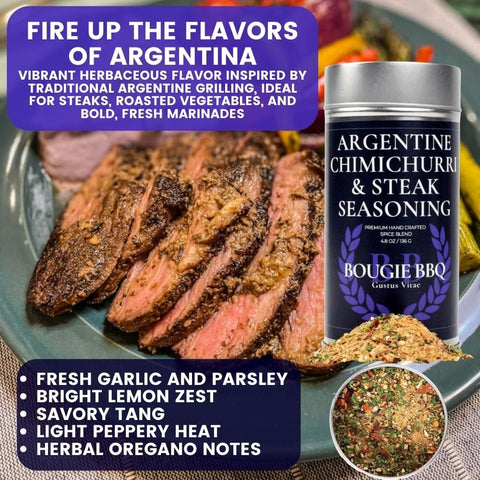 Premium Steak and Beef Seasoning Set – 6 XL Tins Handcrafted for Bold Flavor | Made in USA