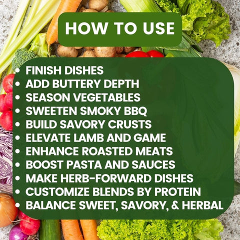 Best for Veggie Seasonings Gift Set – 6 Large Artisan Spice Tins | Handcrafted Blend Collection Made in USA