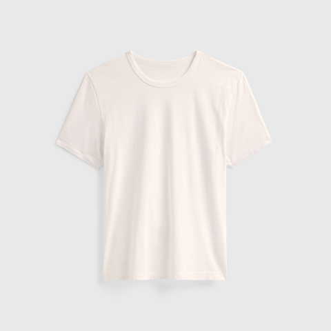Sean's Lightweight Fitted Tee – 4 oz Fine Gauge Combed Cotton Unisex Shirt | Made in USA US Standard Apparel  SS SIDE SEAM TEE