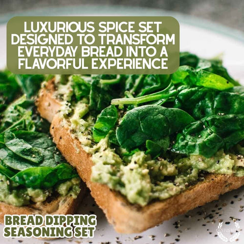 Gustus Vitae Bread Dipping Seasoning Variety Pack – 6 Gourmet Flavors | Made in USA Gustus Vitae  Collections & Gift Sets