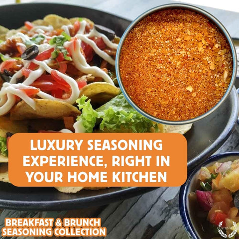 Gourmet Breakfast Seasoning Set 6-Pack – Natural Flavors | Made in USA Gustus Vitae  Collections & Gift Sets