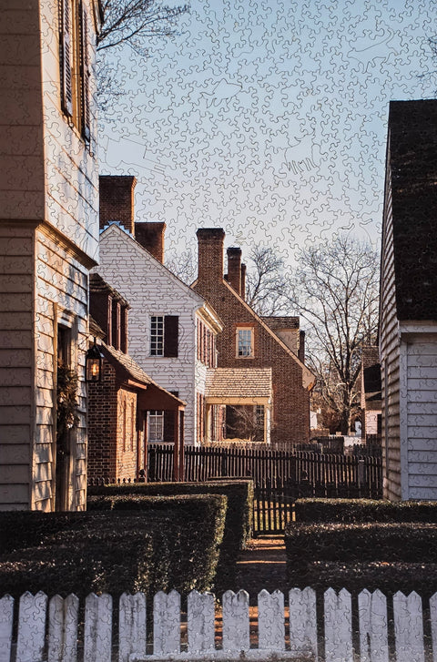 Colonial Backyards, Wooden Puzzle, 770pcs Perplexing Puzzles  Jigsaw Puzzles