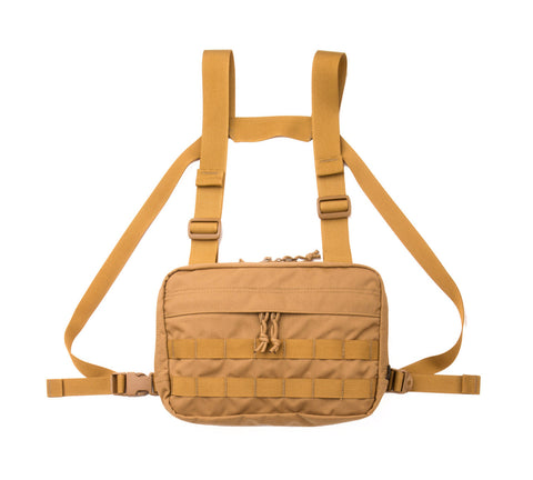 Tactical Chest Rig – Coyote Brown Water-Resistant 500D Cordura | Made in USA MIS  Chest Rig