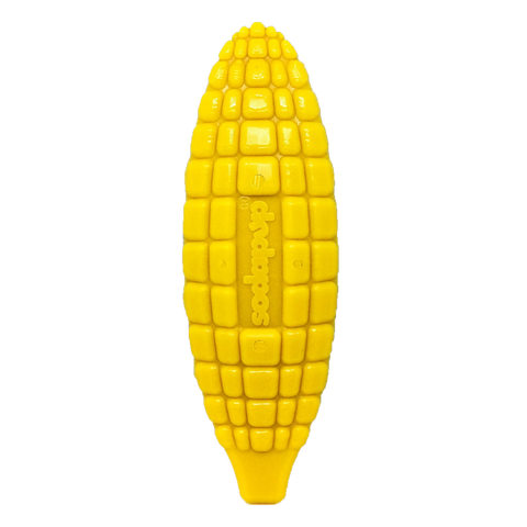 Corn on the Cob Nylon Dog Chew Toy – Extra Tough Durable Chewer Toy | Made in USA SodaPup  Nylon Dog Toys