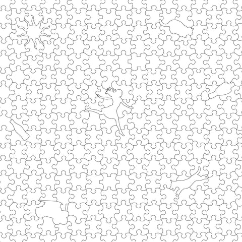 Custom Wooden Puzzle, Classic Style Pieces Perplexing Puzzles  Jigsaw Puzzles