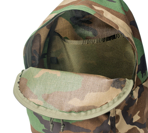 Rugged Woodland Camo Daypack – 1000D Cordura Backpack | Made in USA MIS  Backpack