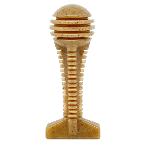 SodaPup Honey Bone Nylon Dog Chew Toy – Durable Dental Tower | Made in USA SodaPup  Nylon Dog Toys