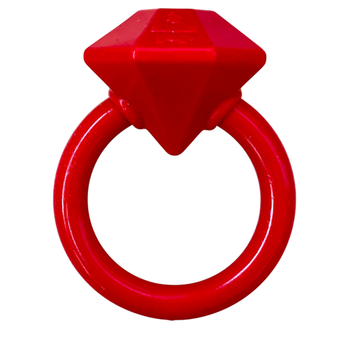 SodaPup Durable Diamond Teething Ring – Tough Dog Chew Toy | Made in USA SodaPup  Nylon Dog Toys
