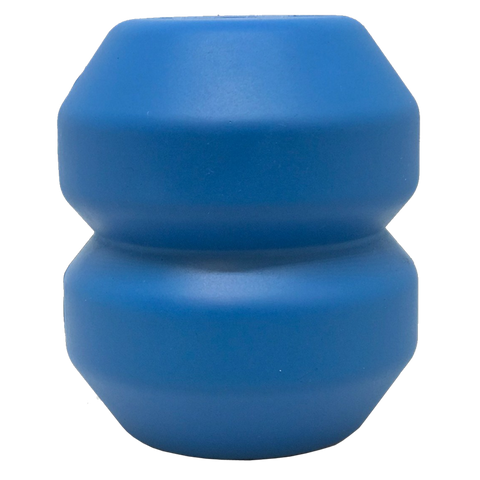 Durable Rubber Dog Chew Toy and Treat Dispenser – Double Trouble – Made in USA SodaPup  Rubber Dog Toys