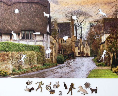 Stanton, England, Wooden Jigsaw Puzzle, 612 Pcs Perplexing Puzzles  Jigsaw Puzzles