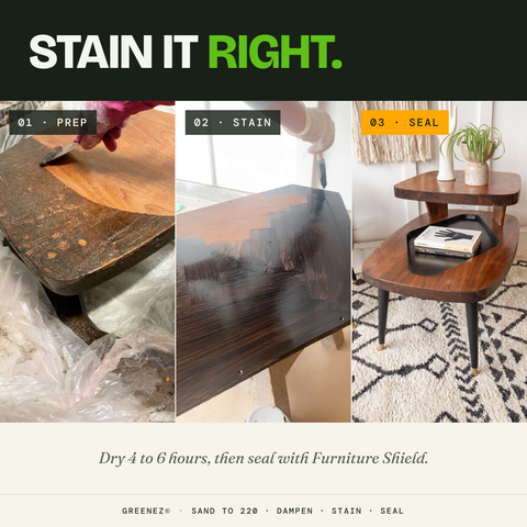 GreenEZ Evolve Soy Wood Stains 1 Pint – Eco-Friendly Blend | Made in USA GreenEZ®  Hobbies & Creative Arts
