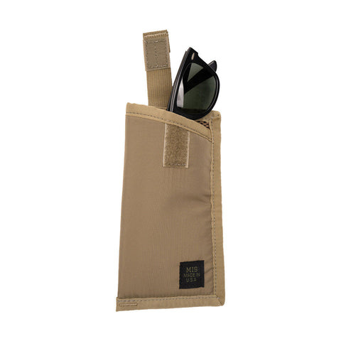 EW Soft Protective Case – Coyote Tan Nylon Eyewear Pouch | Made in USA MIS  Accessory