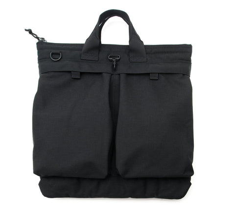 Flyers Black Helmet Carry Bag With Adjustable Alice Strap – Durable Cordura Nylon | Made in USA MIS  Tote Bag