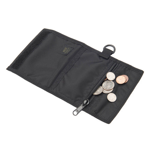 Compact Black Folding Wallet – Durable Military-Grade Material | Made in USA MIS  Wallet