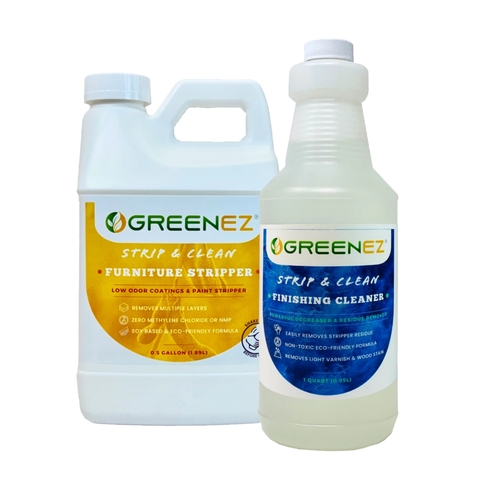 Furniture Stripper Kit – Safe Low Odor Formula | Made in USA GreenEZ®  Hobbies & Creative Arts